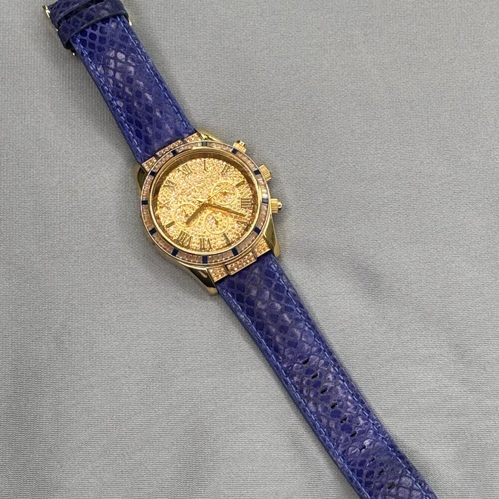 Michael Kors MK2311 Glitz Layton Snakeskin Watch